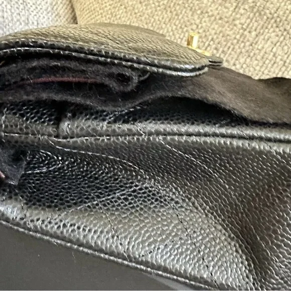 Chanel Black Quilted Leather Bag - Picture 7 of 9